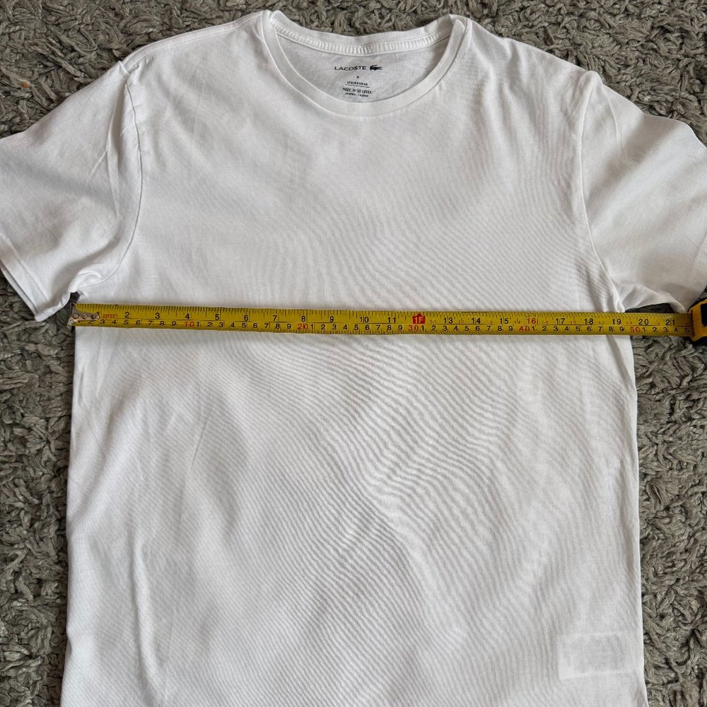 Lacoste White Undershirt